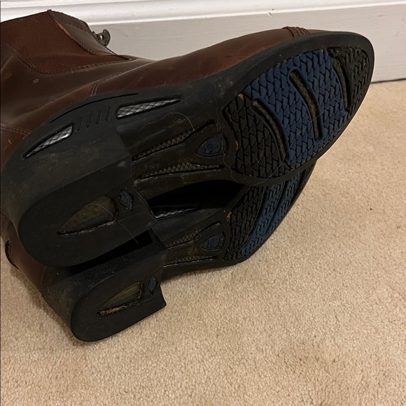 Ariat Devon Zip Paddock Boots in Wax Chocolate - Brown Leather - Picture 6 of 12